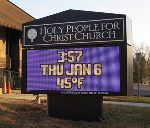 church signs sign company atlanta georgia