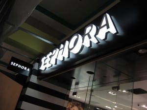 Sephora sign