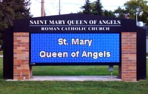 Church sign