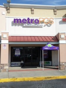 Metro PCS sign